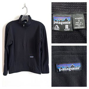 PATAGONIA REGULATOR (R) made in USA Polartec Poly Nylon Spandex black Jacket - S